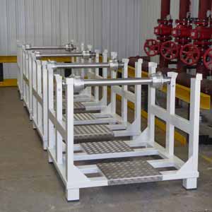 Industrial pallets for Sharpac